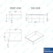 Amgood 15 in. x 20 in. x 5 in. Stainless Steel Table Drawer DRAWER-1520-Z - alternate 2